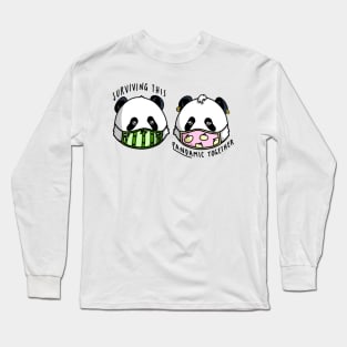 Surviving the Pandamic Long Sleeve T-Shirt